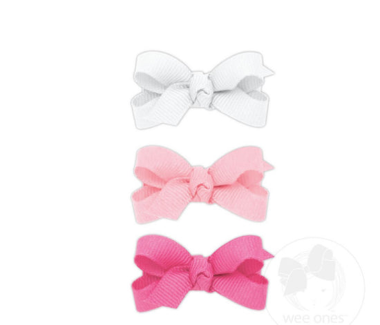 Multipack Baby Grosgrain Bows Knot Wrap