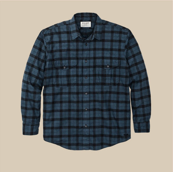 Filson Alaskan Guide Shirt - Midnight Black Plaid