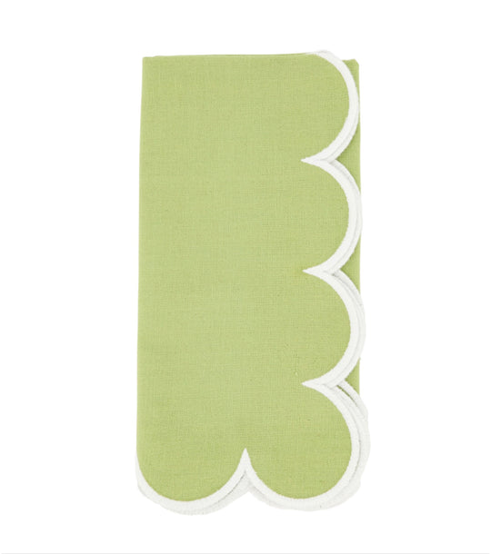 20” Square Scalloped Napkin