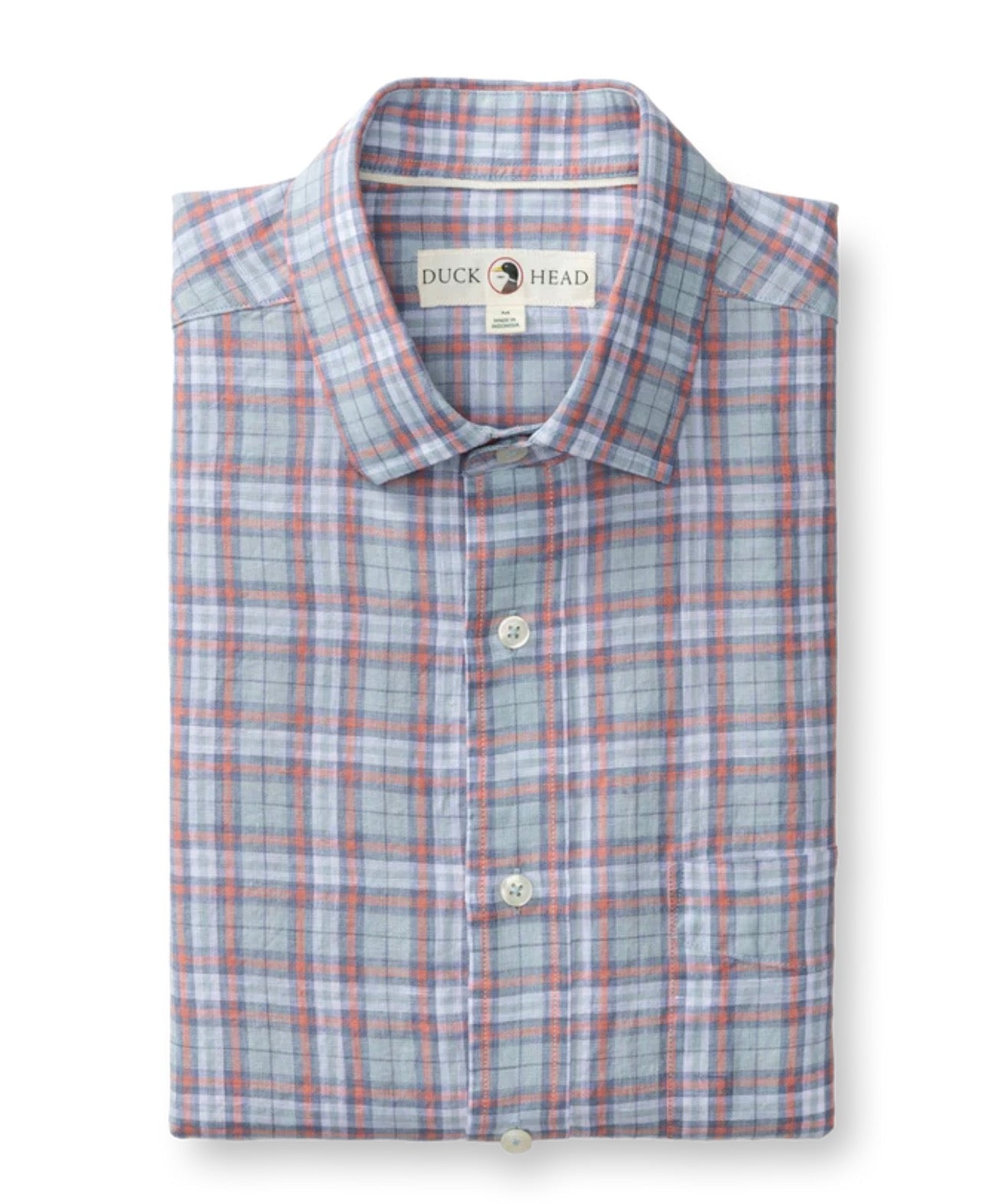 Duck Head L/S Linen Poplin Shirt