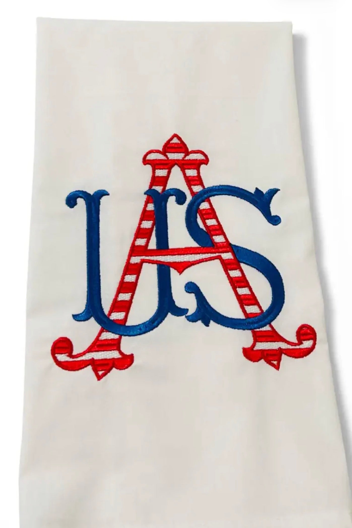 USA Monogram on White