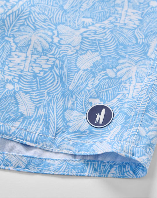Half Elastic 7" Swim Trunks