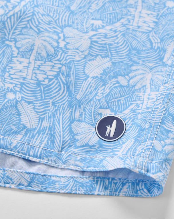 Half Elastic 7" Swim Trunks