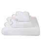 Scalloped Edge Chairish Bath Towels