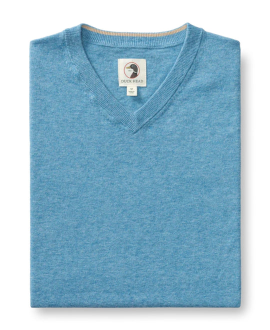 Duck Head Buckley Jersey V Neck Sweater
