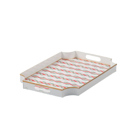 Garland Twist Enameled Tray