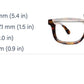 “Otto” Readers from Peepers (Tortoise)