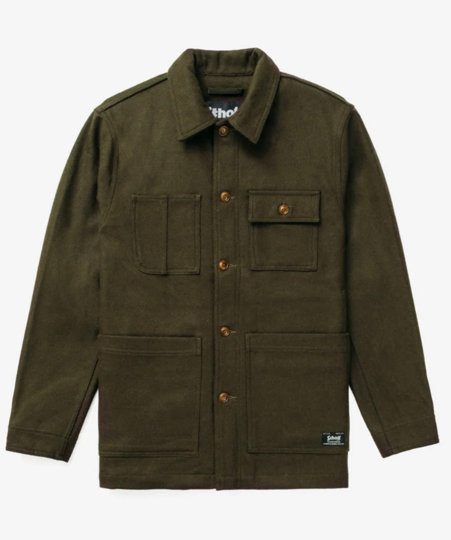 Schott Wool Blend Chore Jacket