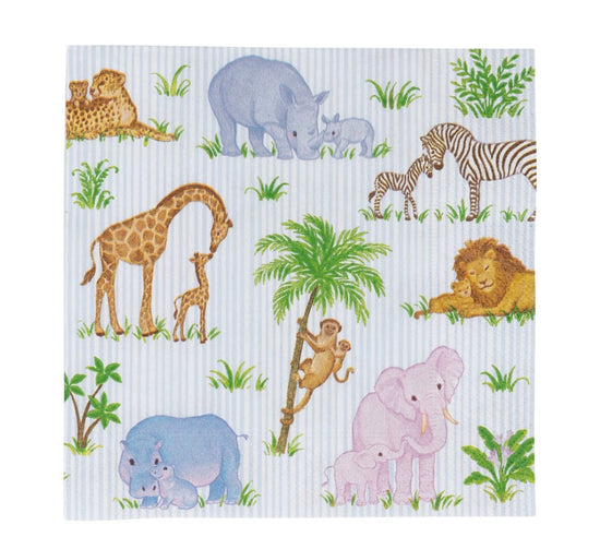 Safari Baby Napkin Luncheon