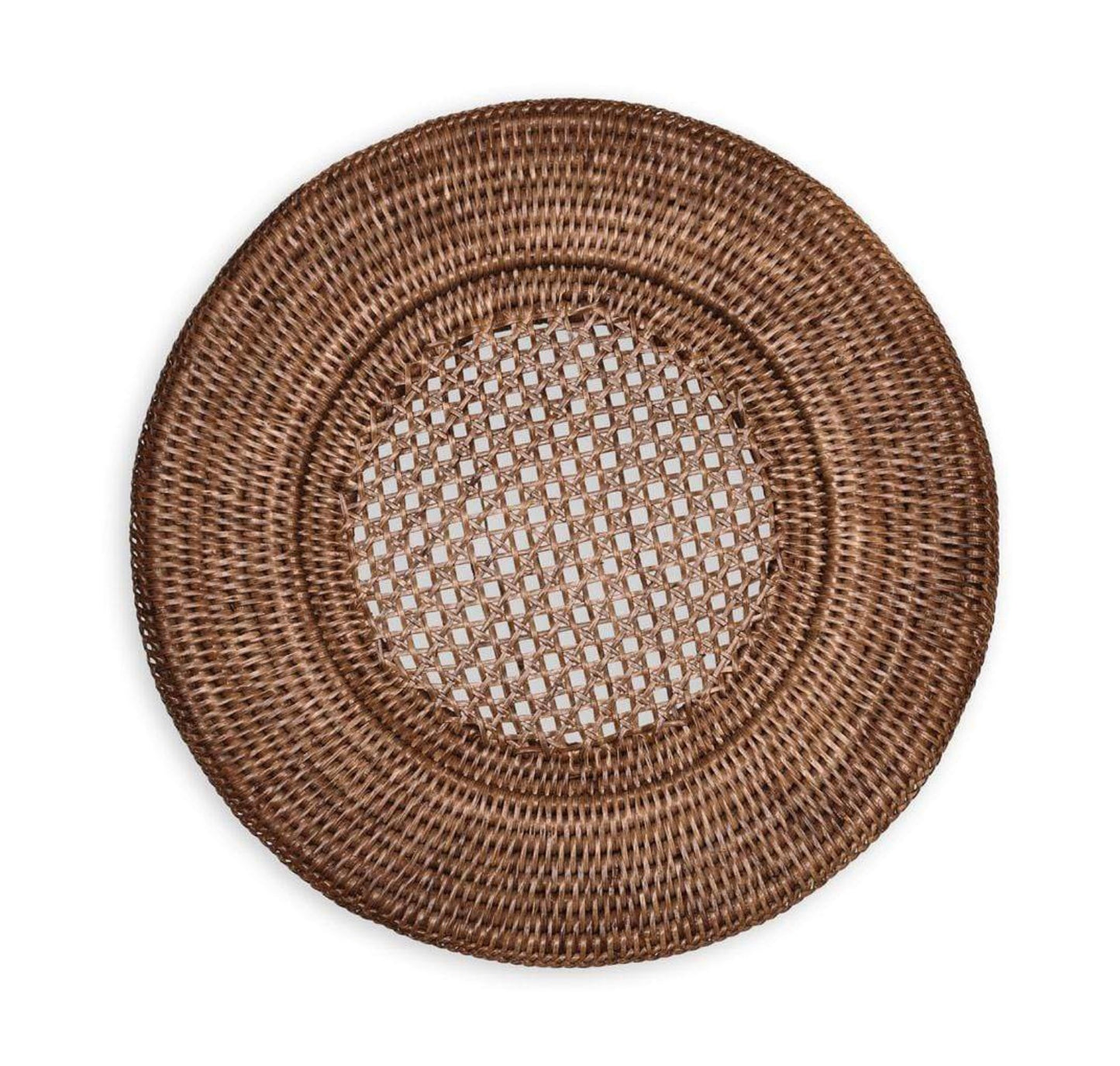 Rattan Round Charger Plate
