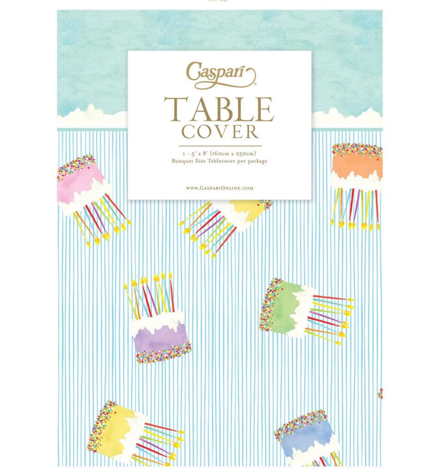 Cake Frosting-Paper Linen Cloth Table Cover