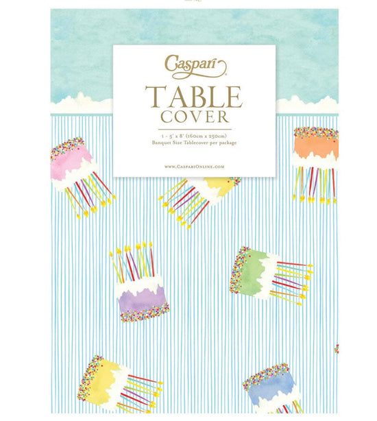 Cake Frosting-Paper Linen Cloth Table Cover