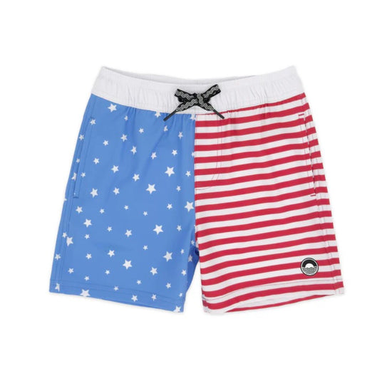 Volley Trunk- Stars & Stripes