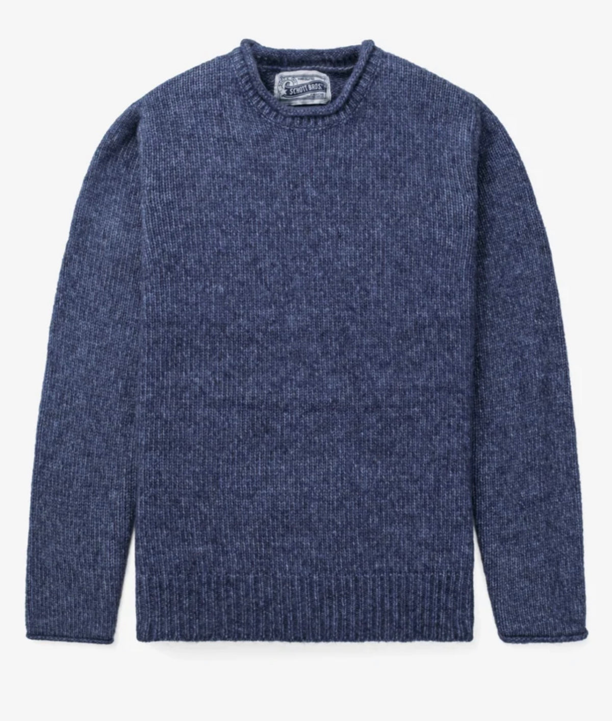 MIDWEIGHT TRI BLEND CREWNECK COLLAR SWEATER