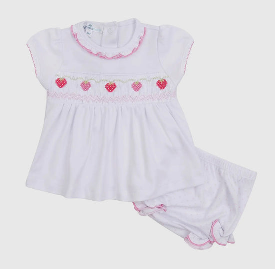 Magnolia Baby Strawberry Patch Diaper Cover Set