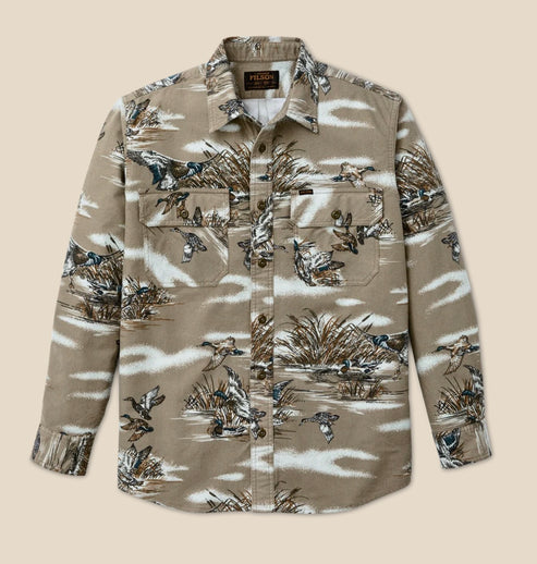 Marsh Olive Field Flannel Shirt