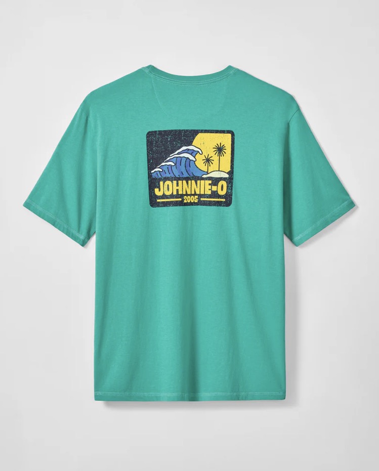 Dale Cotton Blend T-Shirt - Wave Rider