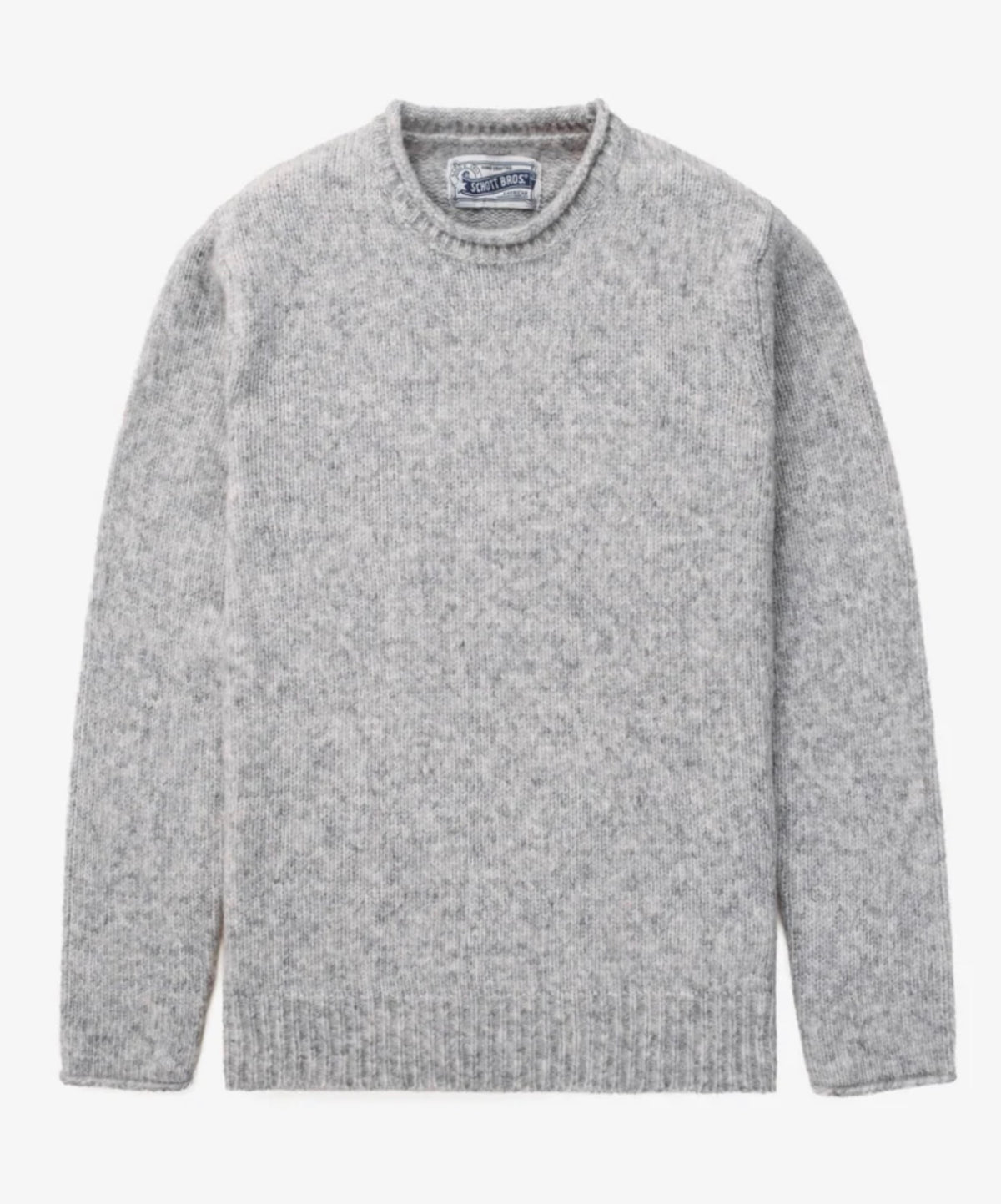 MIDWEIGHT TRI BLEND CREWNECK COLLAR SWEATER