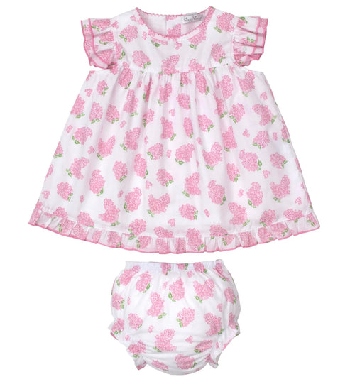 Lilac Love Pink Woven Dress Set