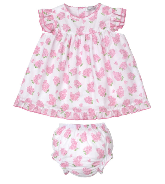 Lilac Love Pink Woven Dress Set
