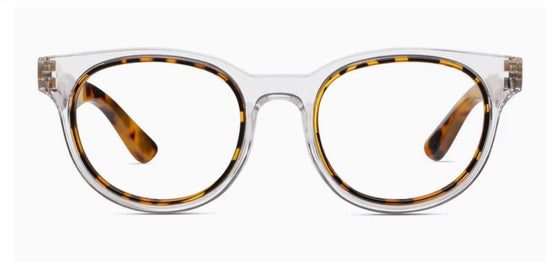 “Olympia” Readers from Peepers (Clear/Tokyo Tortoise)