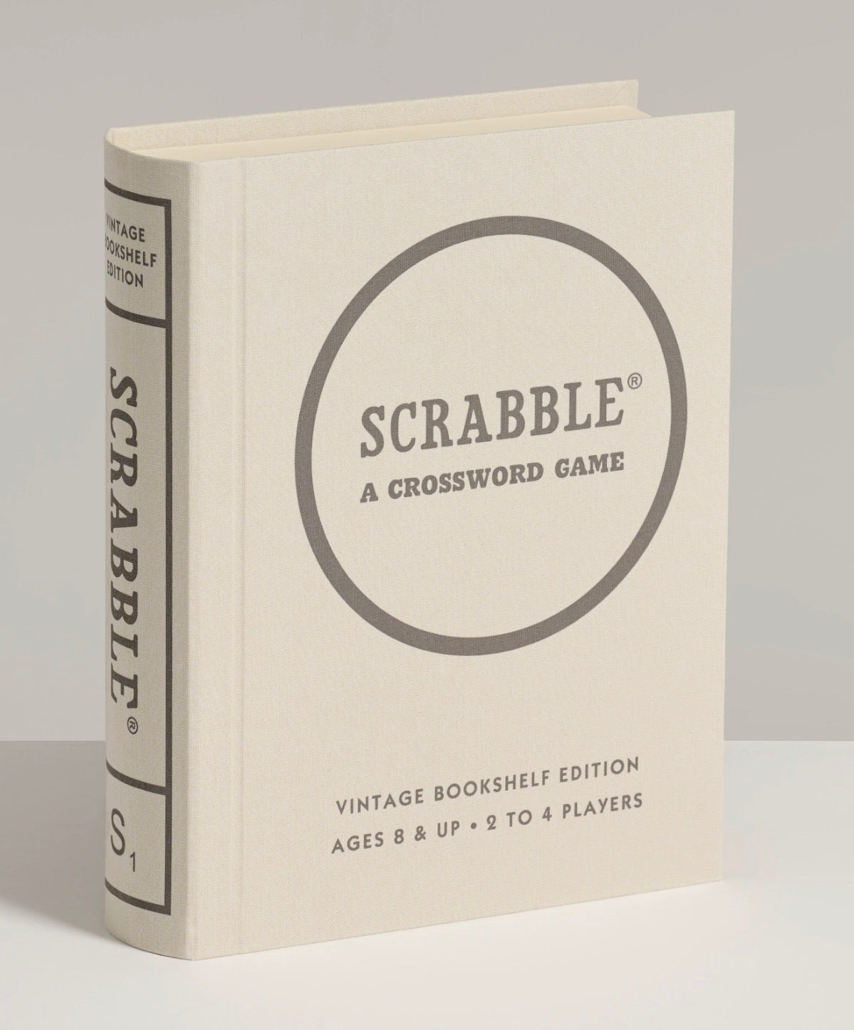 SCRABBLE VINTAGE BOOKSHELF EDITION