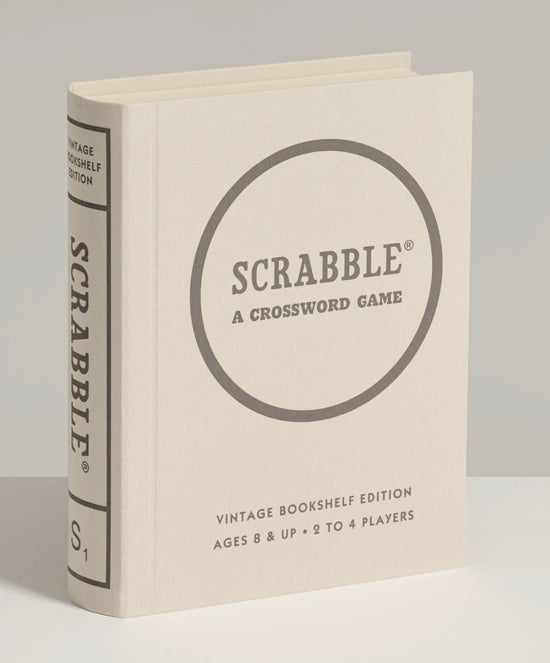 SCRABBLE VINTAGE BOOKSHELF EDITION