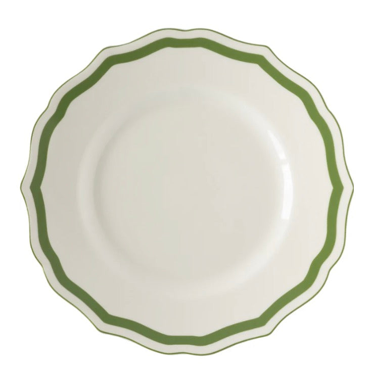Green Icing on the Cake Salad Plate