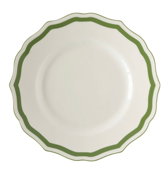 Green Icing on the Cake Salad Plate