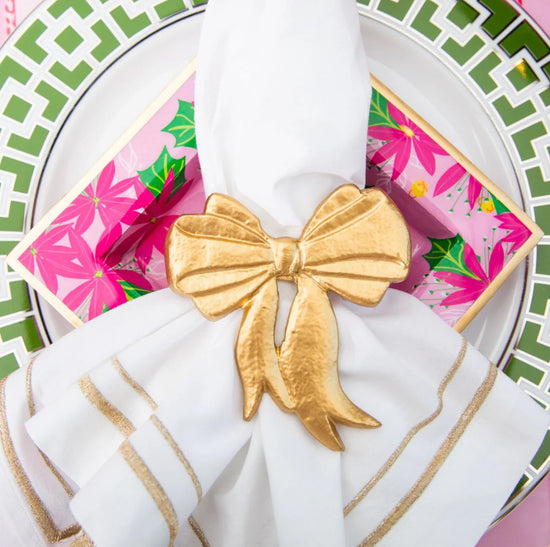 Bow Napkin Ring (4 Pack)