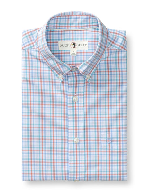 Duck Head L/S Performance Poplin Sport Shirt