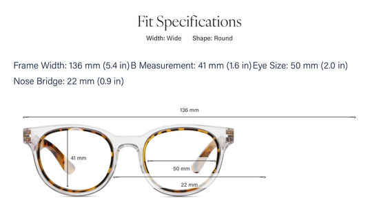 “Olympia” Readers from Peepers (Clear/Tokyo Tortoise)