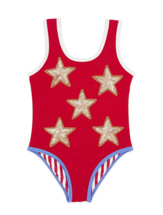 Wave Break One Piece-Stars