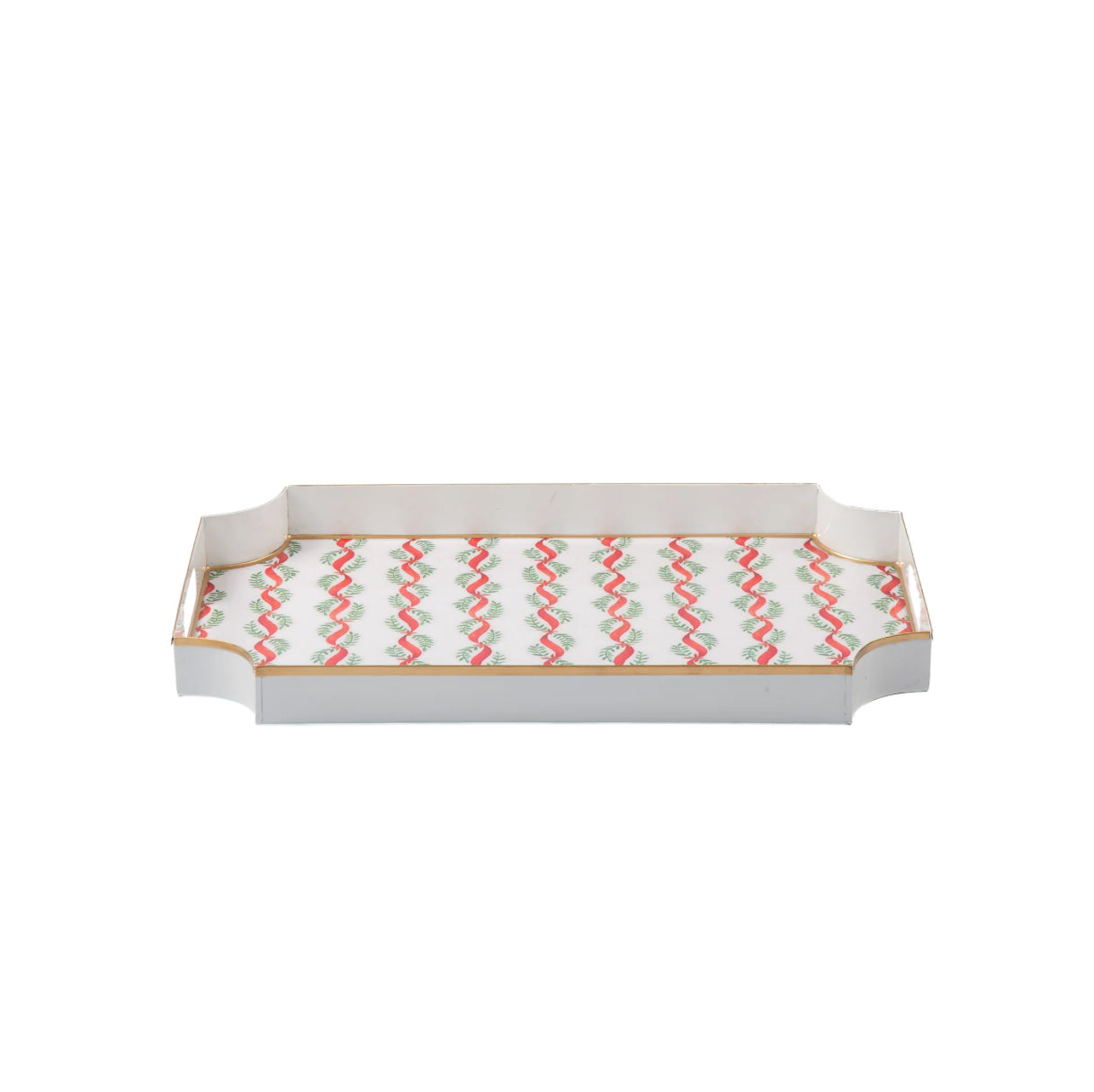 Garland Twist Enameled Tray