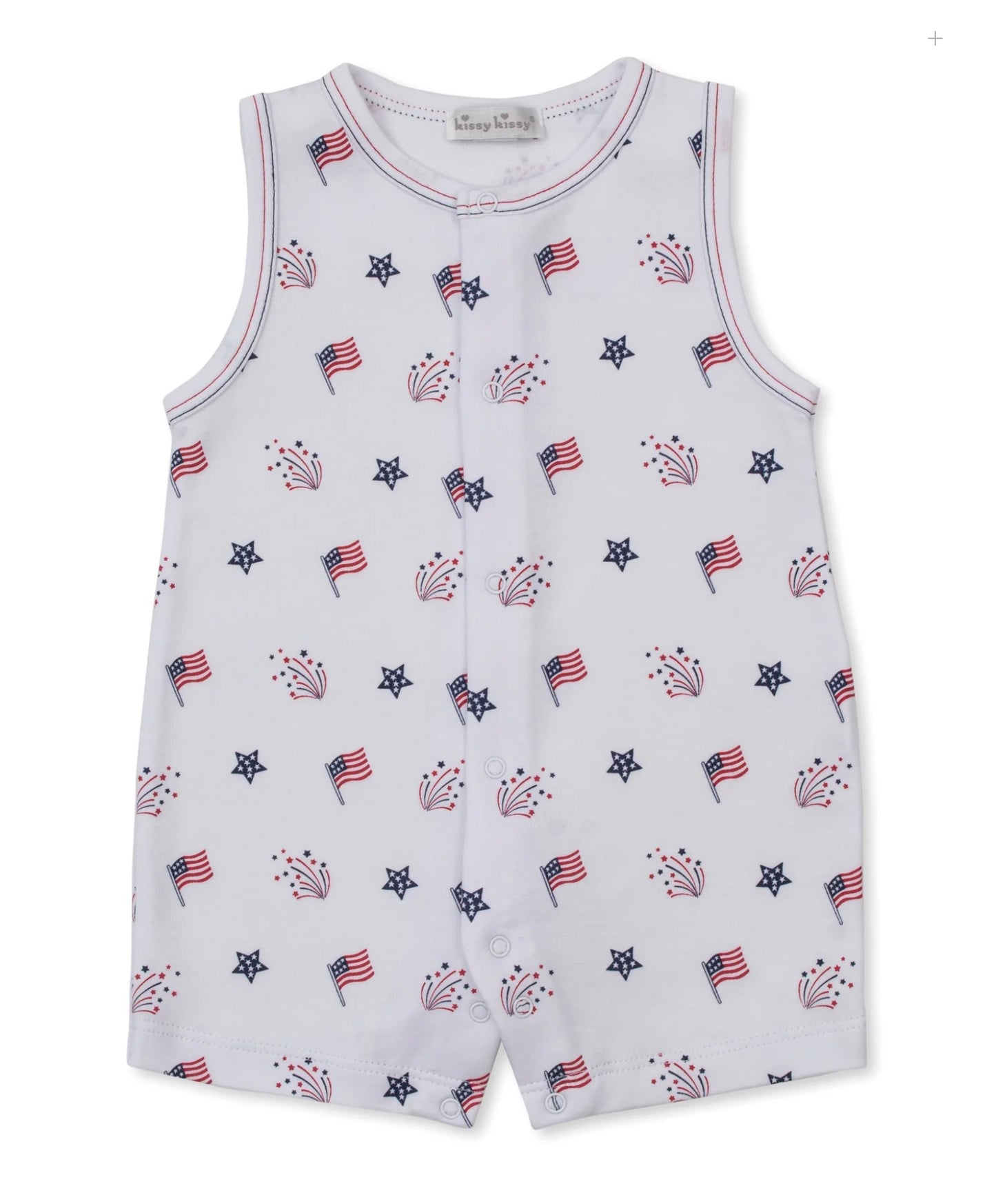 Star-Spangled Freedom Sleeveless Playsuit