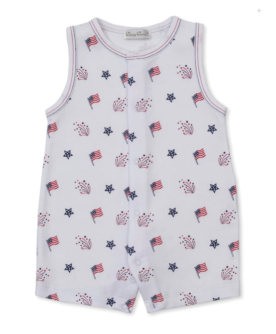 Star-Spangled Freedom Sleeveless Playsuit