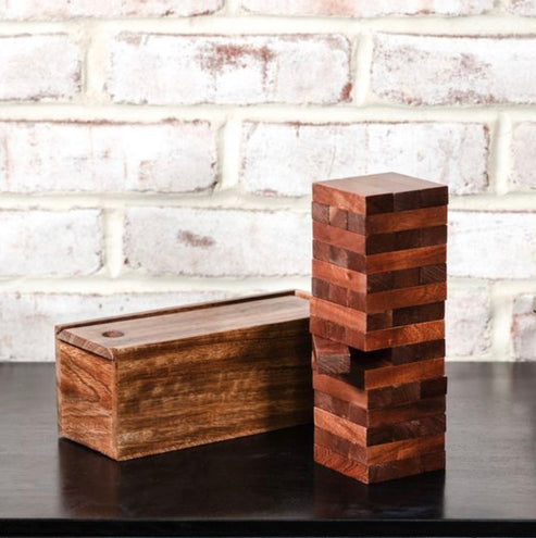 Mango Wood Jenga Game