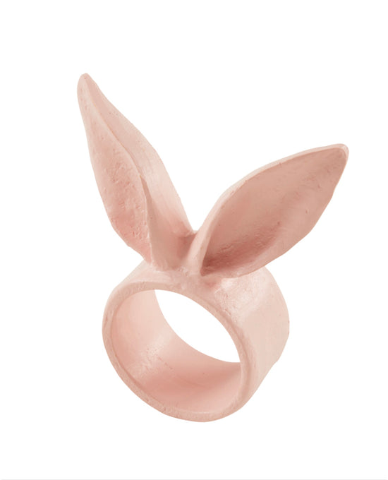Bunny Ears Pink Napkin Ring