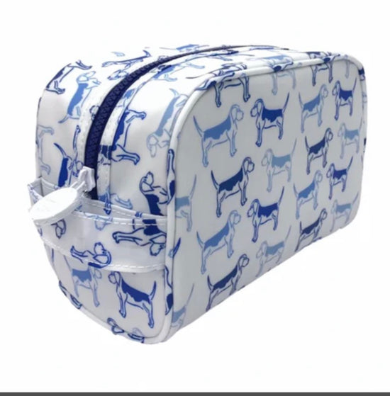 Stow It - Puppy Love Blue Dopp Kit Bag