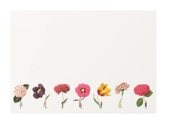 In Bloom Multicolored Flat Notes