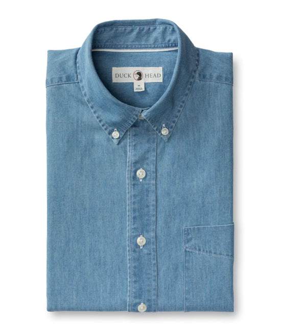 L/S Denim Twill Sport Shirt