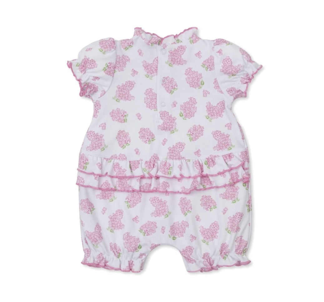 Lilac Love Pink Short Playsuit