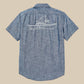 S/S Embroidered Chambray Shirt