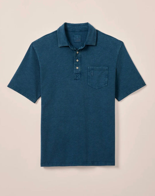 Original 4-Button Polo - Coastal Wash