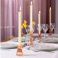 Cream Dinner Candles