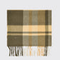 Kinvara Wool check scarf