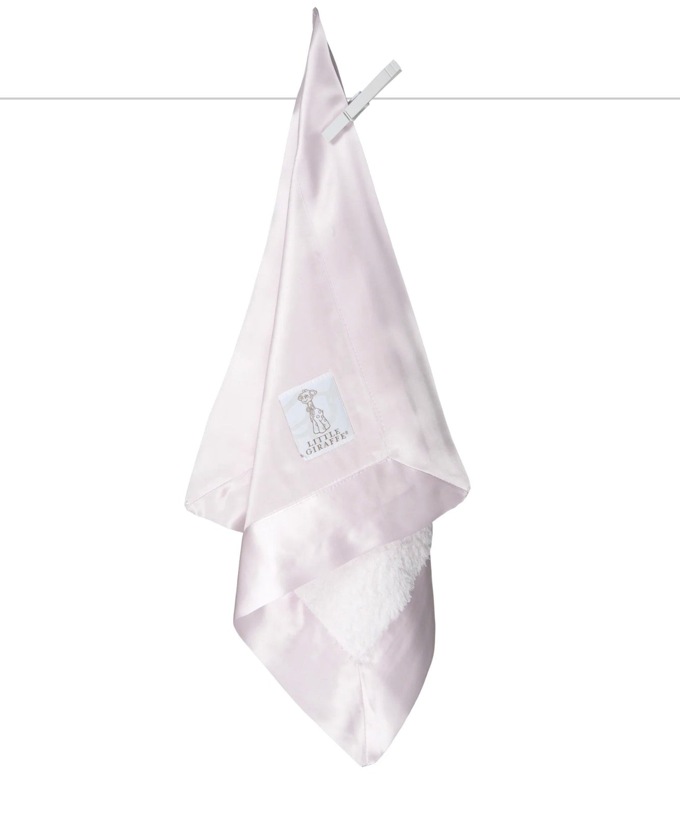 Little Giraffe Chenille Satin™ & Plush Mini Blanky - Lovey & Security Blanket