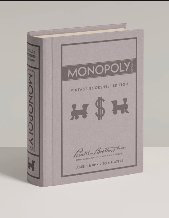 MONOPOLY VINTAGE BOOKSHELF EDITION
