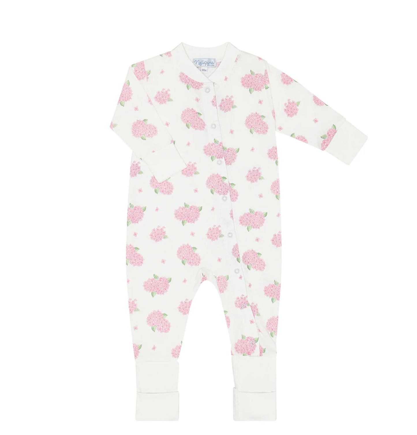 Nellapima Pink Hydrangea Coverall