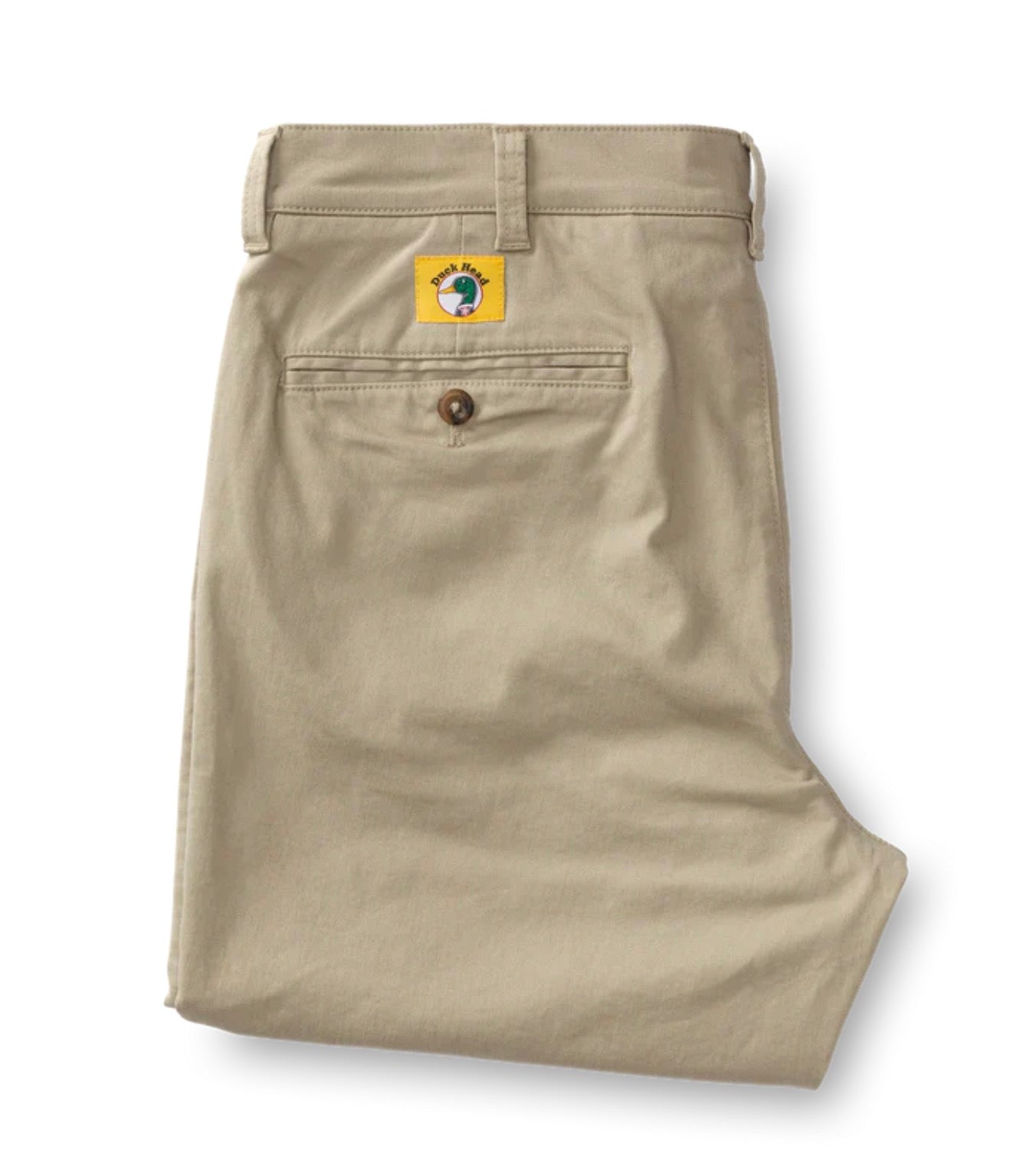Classic Fit Gold School Chino with Gold Patch